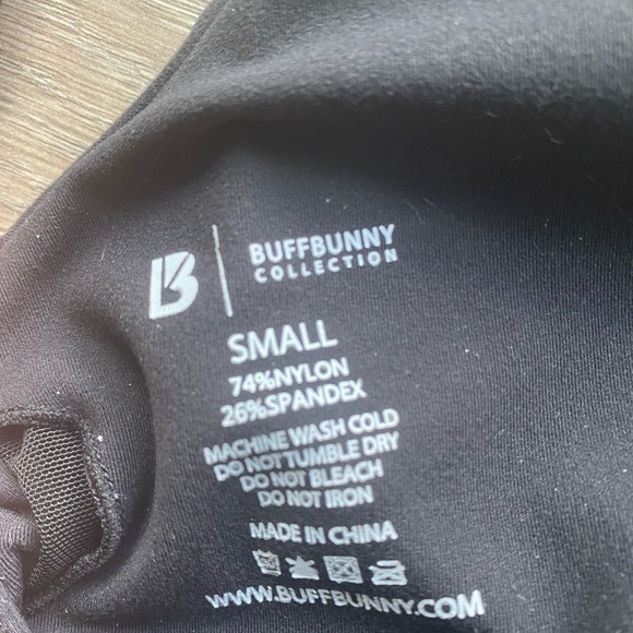 Buffbunny Black Monarch Sports Bra - Picture 2 of 3